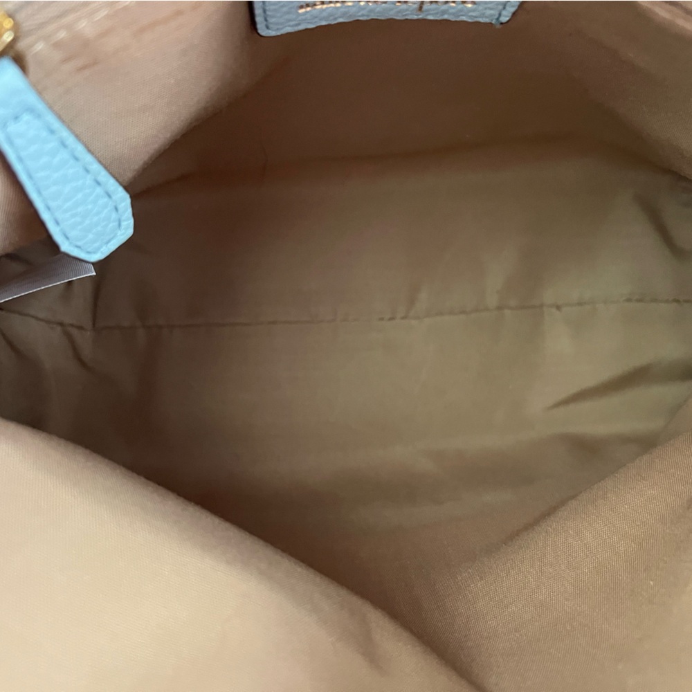 Nanette Lepore Light Blue and Natural Woven Crossbody Bag - Picture 10 of 10